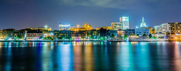 Explore the savannah nightlife with guide