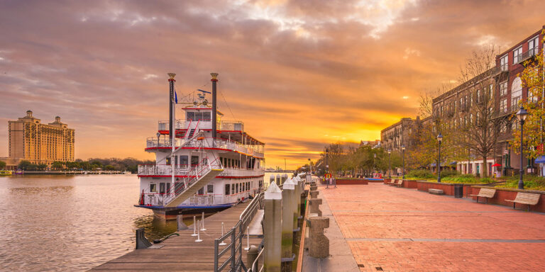 Savannah river boat